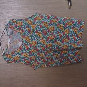 Floral Sleeveless VINTAGE Top